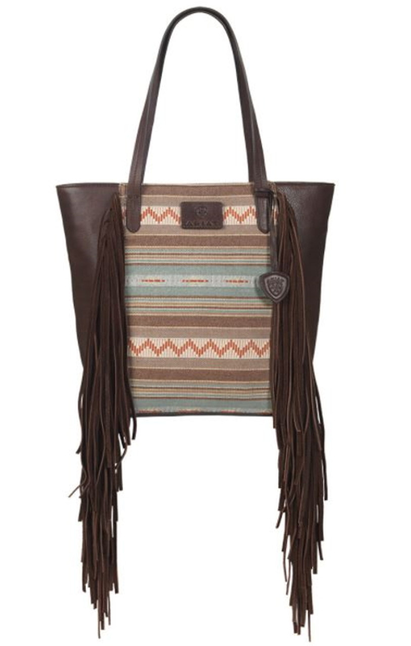 Vintage Pilot Bag w/ Serape - TOTeM Salvaged