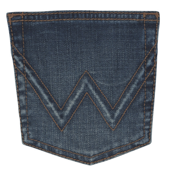 Jean Wrangler Ultimate Riding Willow – Coupe Mi-hauteur – Femme – 35/19x34 – Bleu