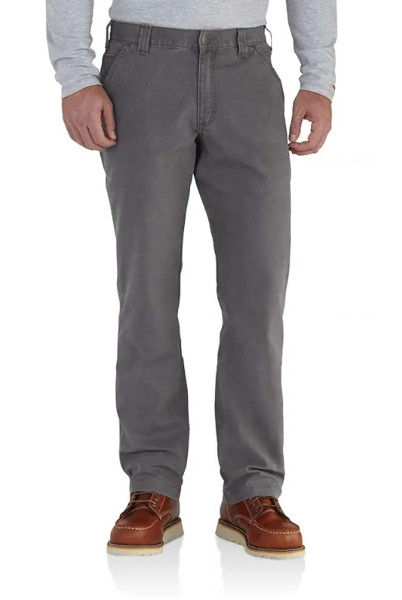 Carhartt Mens Rugged Flex Relaxed Fit Canvas Dungaree Work Pants