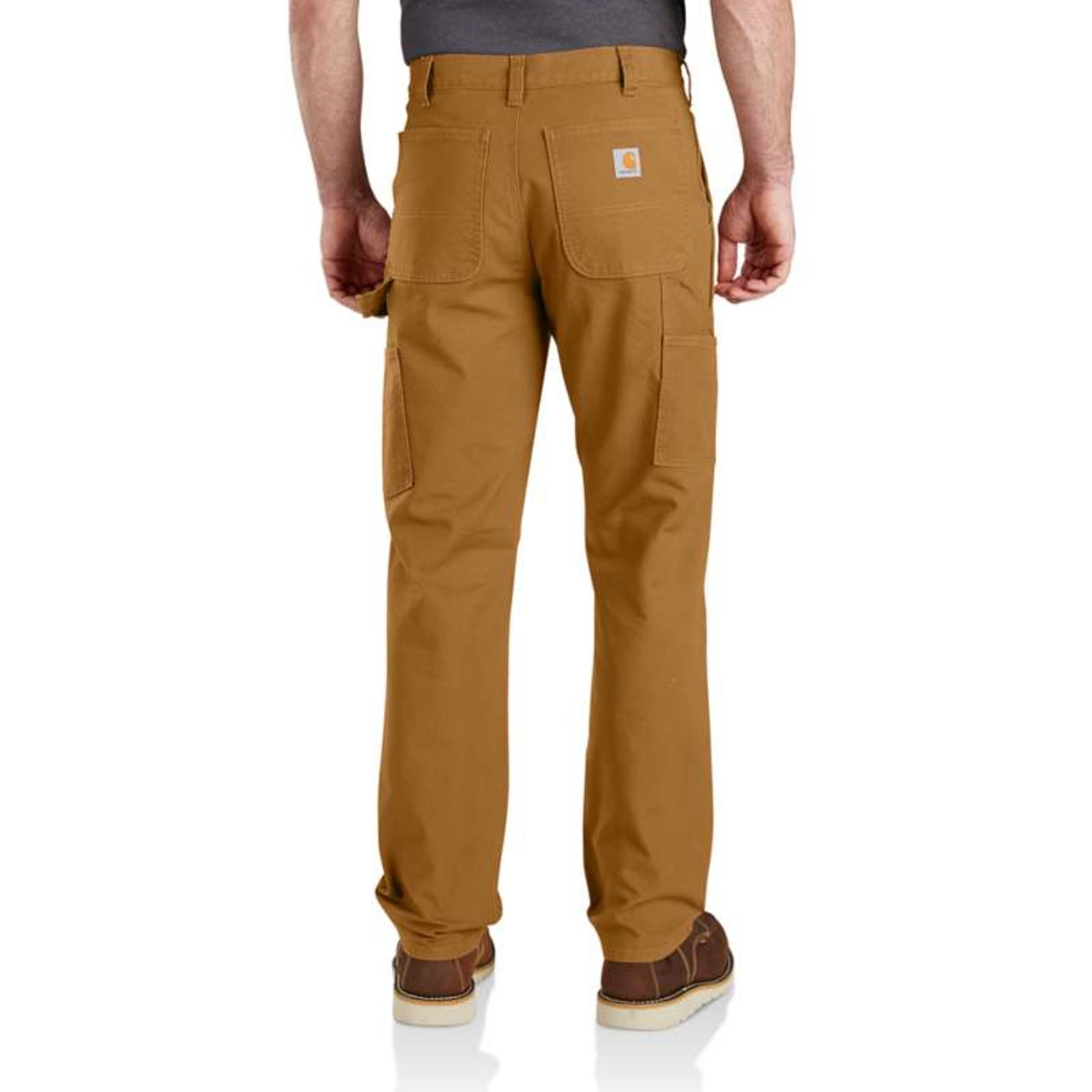 Carhartt Mens Utility Relaxed Fit Rugged Flex Duck Dungaree