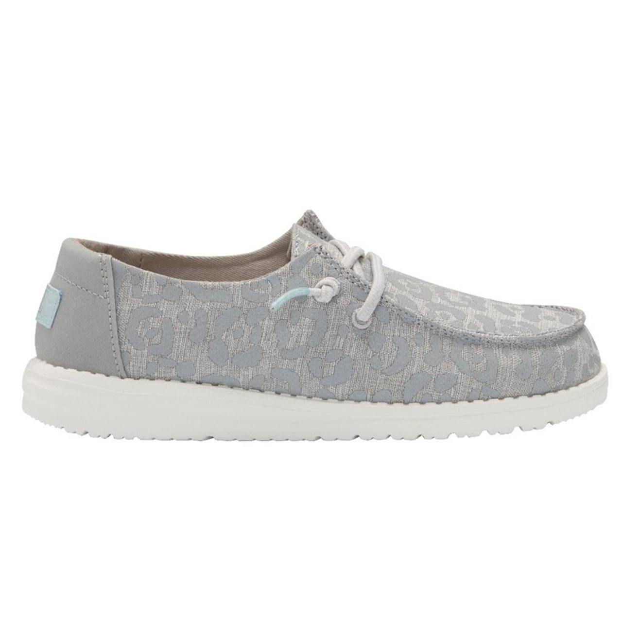 Hey Dude Girls Wendy Grey Cat Eye Casual Shoes