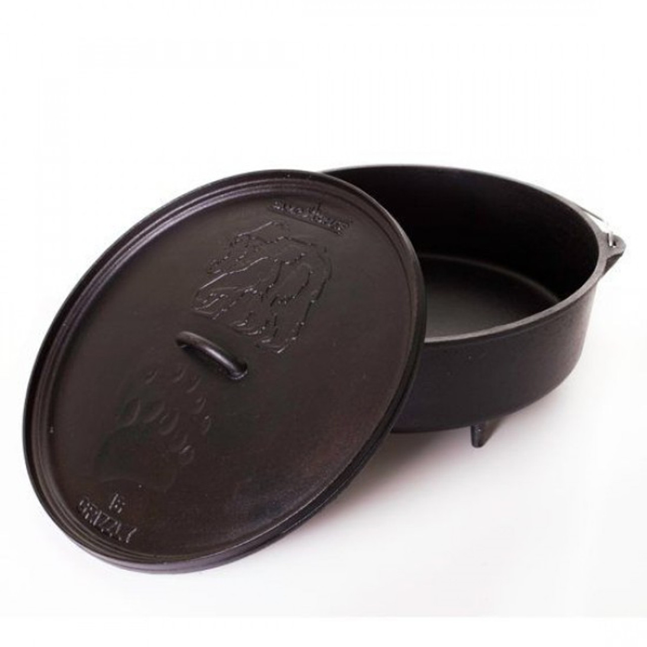 Camp Chef 12-Quart Cast-Iron Deluxe Dutch Oven