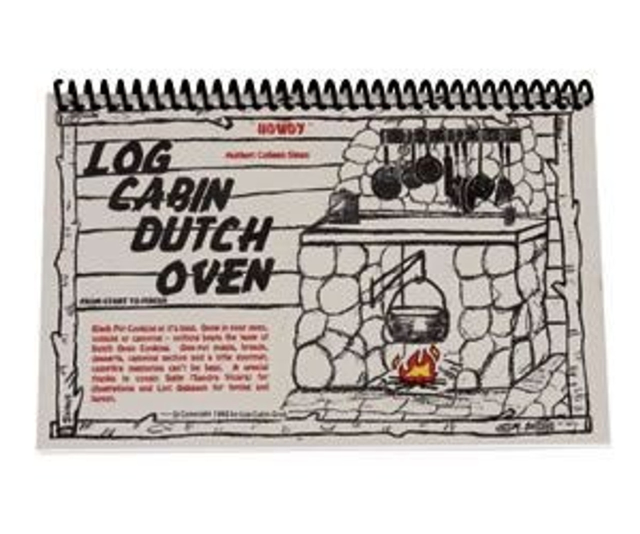 Camp Chef Log Cabin Dutch Oven Cookbook