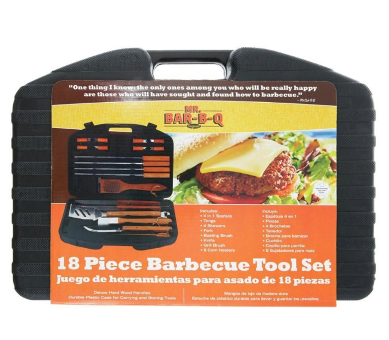 Mr. Bar-B-Q 18- Piece BBQ Tool Set