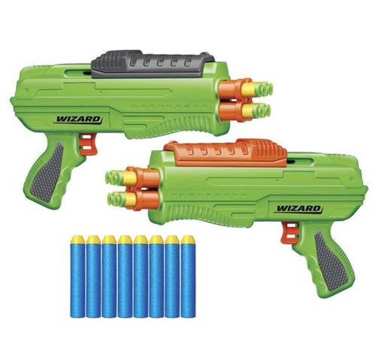 Buzz Bee Toys Air Warriors Dart Blaster - 2 Pack - Assorted Colors