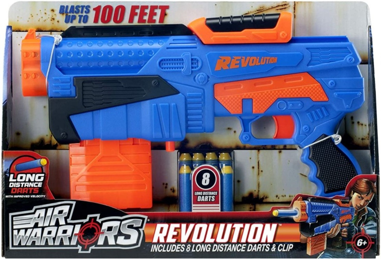 NEW Air Warriors Ultra-Tek STAR Slide Back Action Foam Dart Blaster