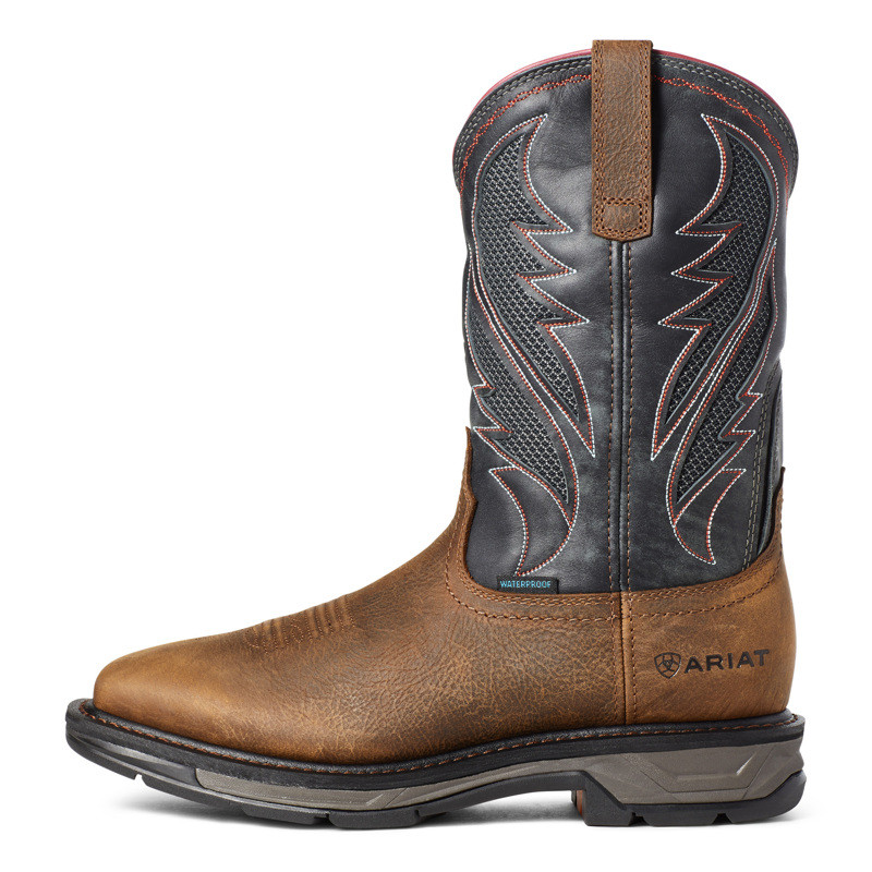 ARIAT Workhog XT VentTek Bold Carbon Toe Men\'s 7D Iron Coffee Roughneck NEW IB Ariat Men main image 4