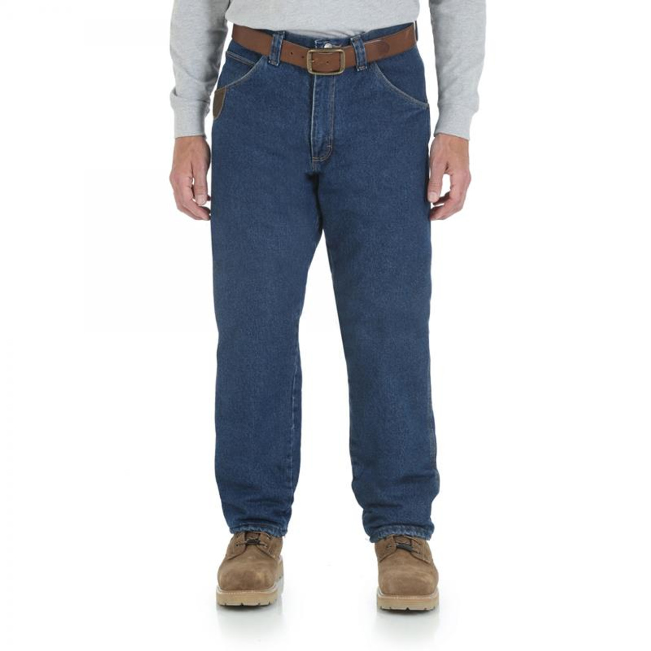 Wrangler- RIGGS WORKWEAR Lined Relaxed Fit Jean- Denim