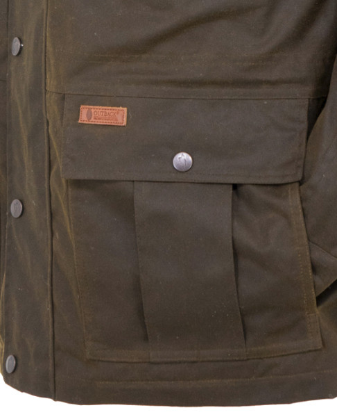 Outback Trading Co. Mens Bronze Deer Hunter Jacket