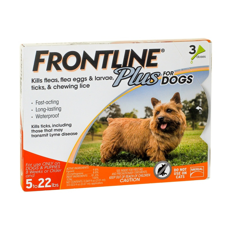 Frontline PLUS Flea Tick Control for Dogs Pack