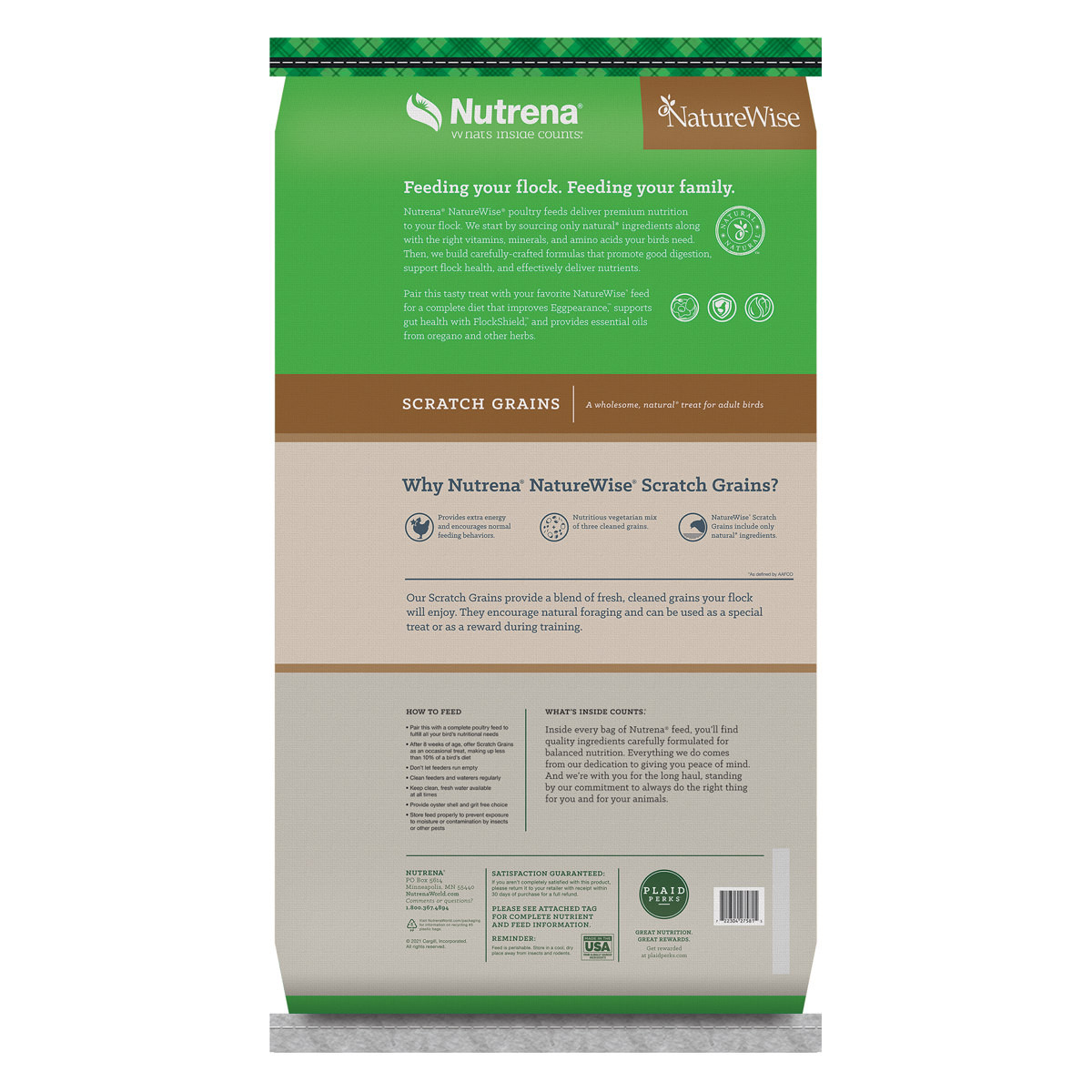 NatureWise Scratch Grains 40 lbs.