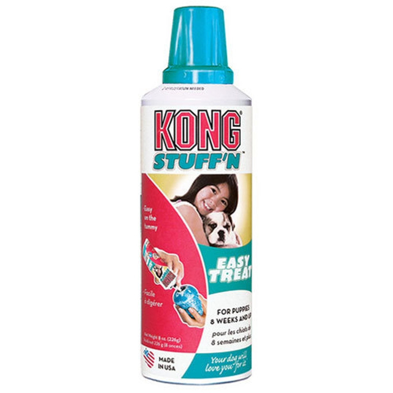 KONG Stuff'n Easy Treat Peanut Butter Flavor 8oz for sale online