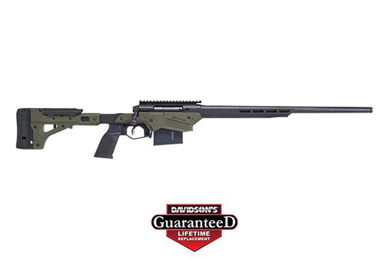Savage Arms Axis II Percision 308 Bolt Action- Matte OD Green/Black
