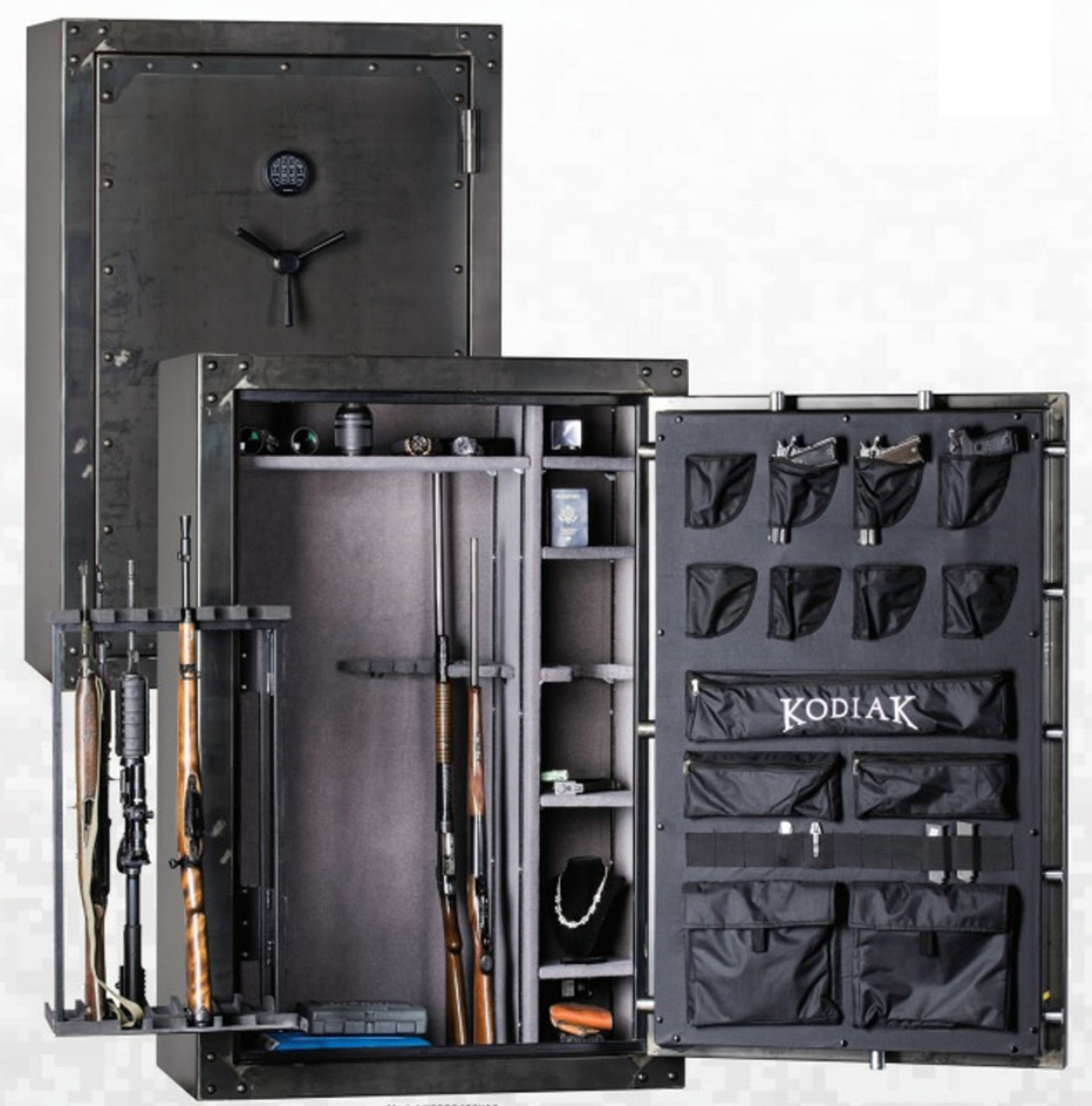 Kodiak KSB5928EXSO Strongbox Gun Safe by Rhino ǀ 24 Gun Capacity