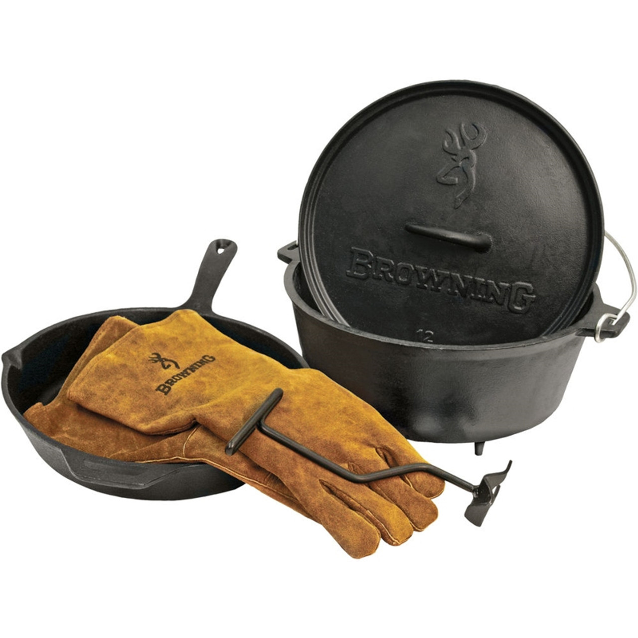 Camp Chef Browning Cast Iron Set