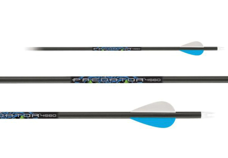 ファーストアローズ Carbon Express Predator Arrows 4560 - 6 Pack With Vanes