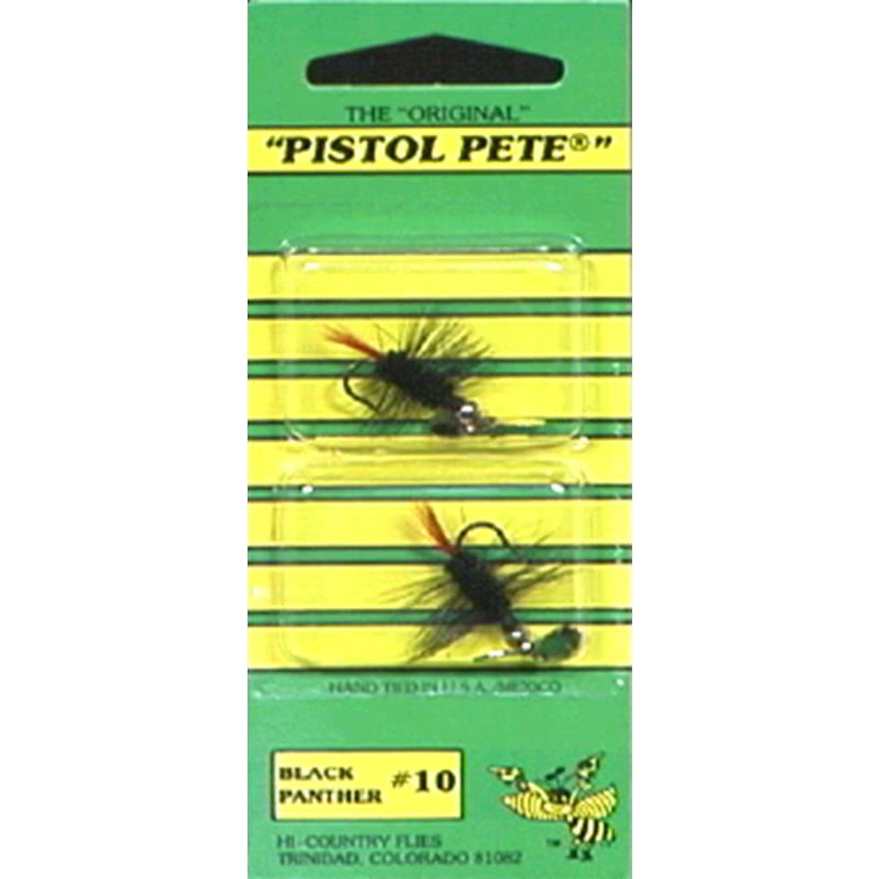 Pistol Pete - Hi-Country Flies Pistol Pete Size 10 - Black