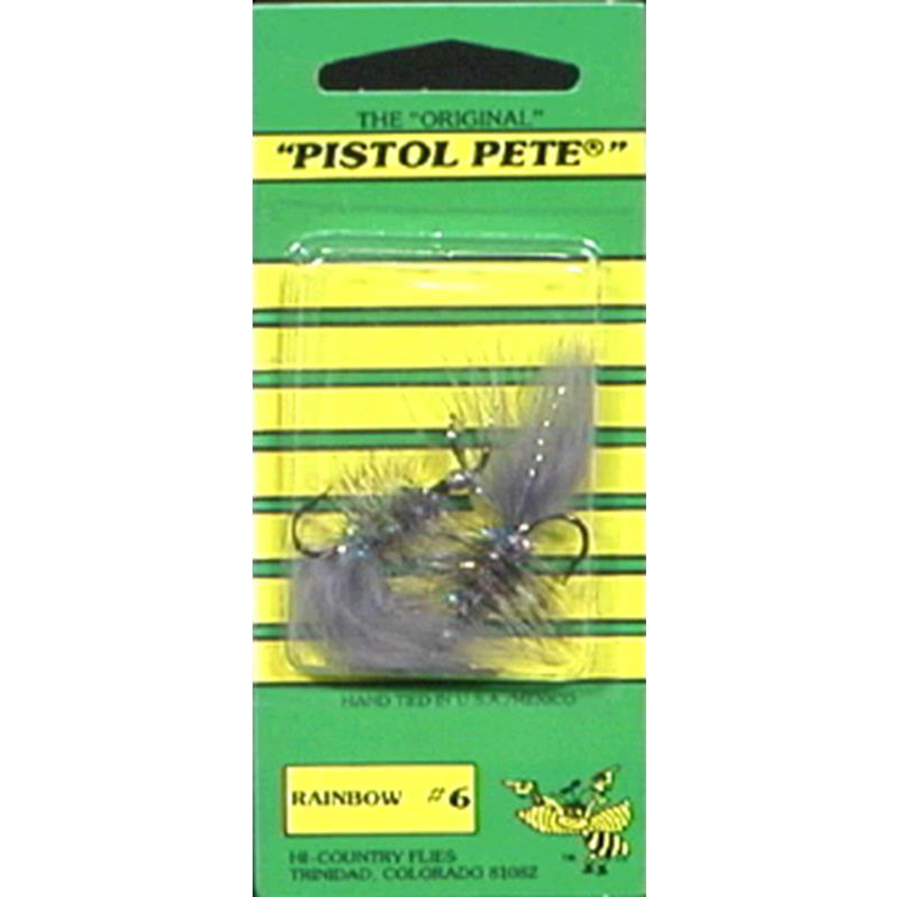 Pistol Pete - Hi-Country Flies Pistol Pete Size 6 - Rainbow