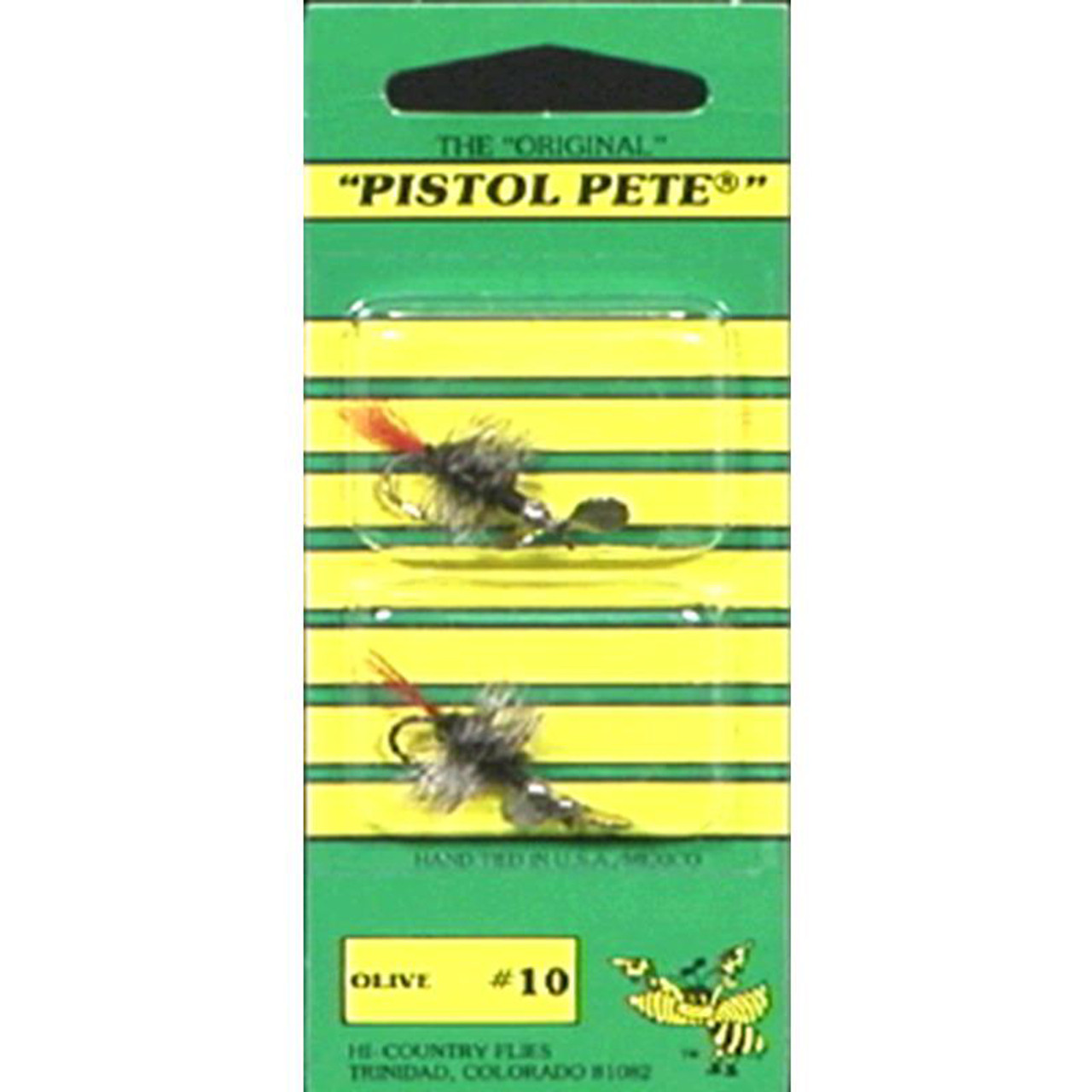 Pistol Pete - Hi-Country Flies Pistol Pete Size 10 - Olive