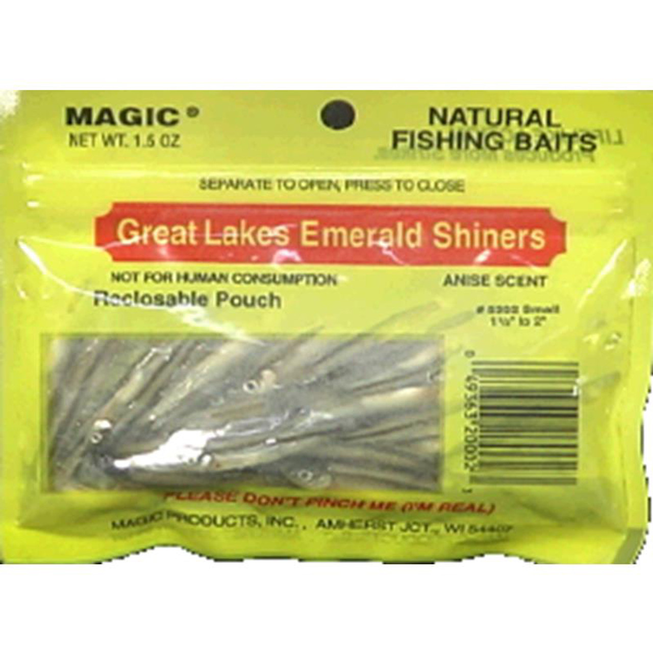 Magic Emerald Shiners, Medium, Natural