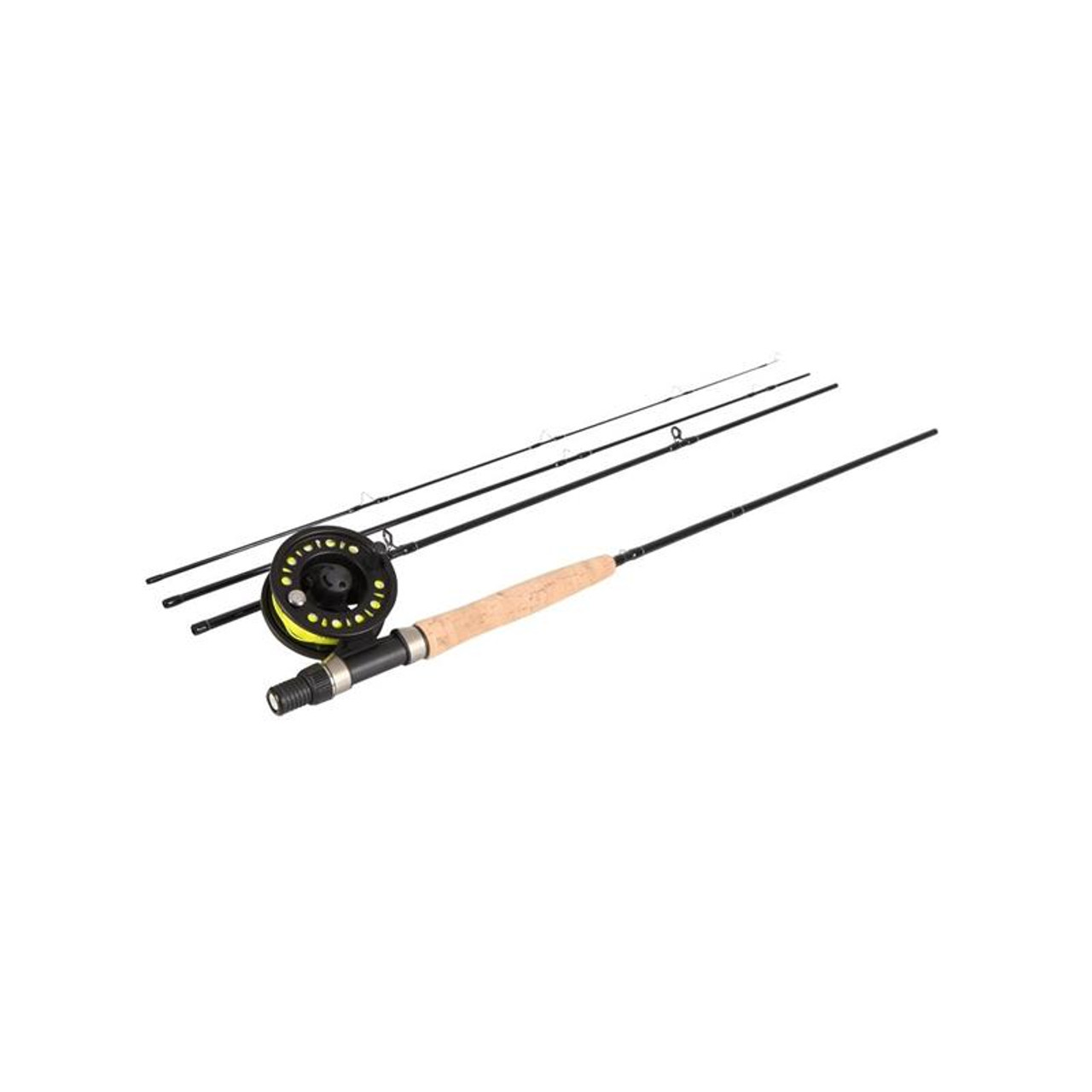 Maurice- 8'6 4 Piece Fly Rod Combo- Black