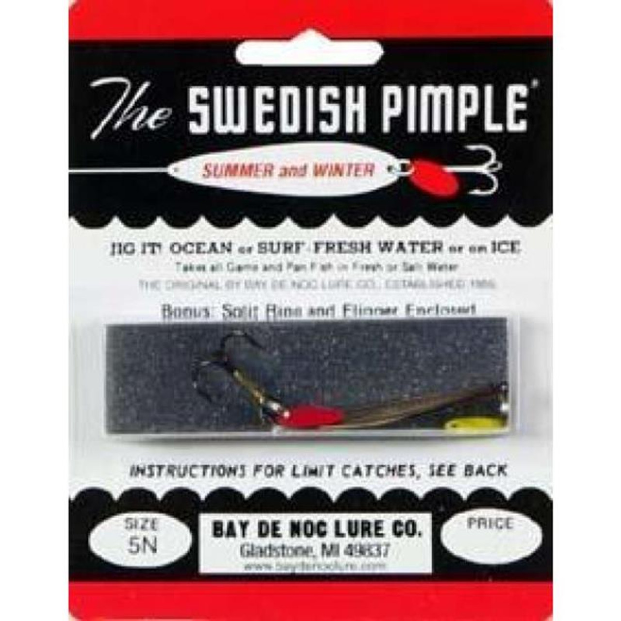 Bay de Noc Swedish Pimple 1/3OZ Nickel