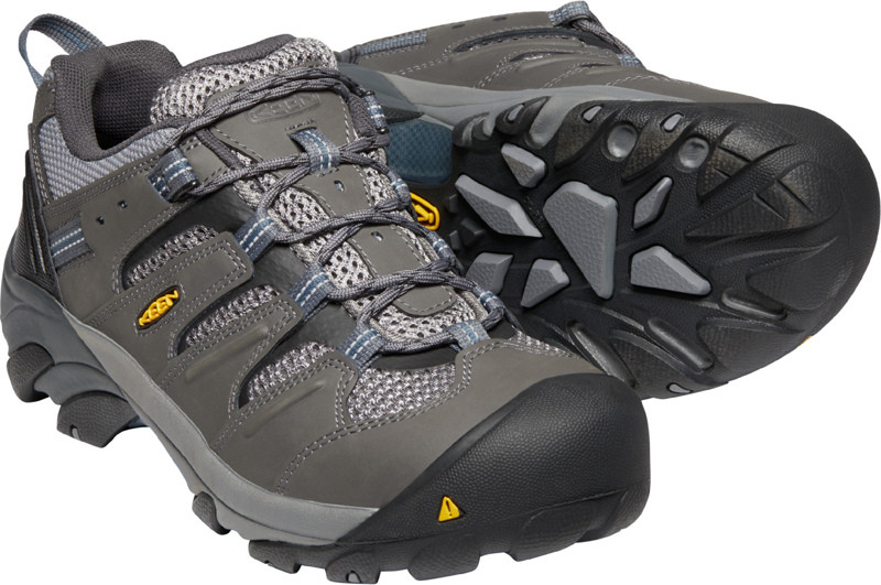 Keen Utility Mens Lansing Low Steel Toe Electrical Hazard Work Shoe