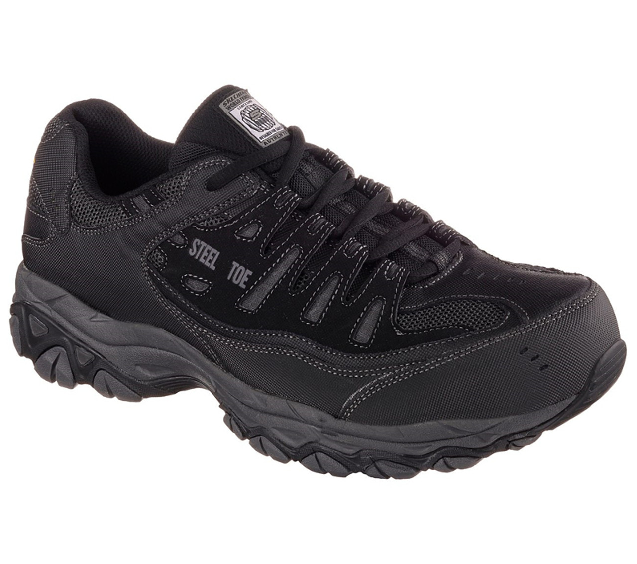 Skechers Steel Toe Shoes with Memory Foam: Comfort Meets Safety