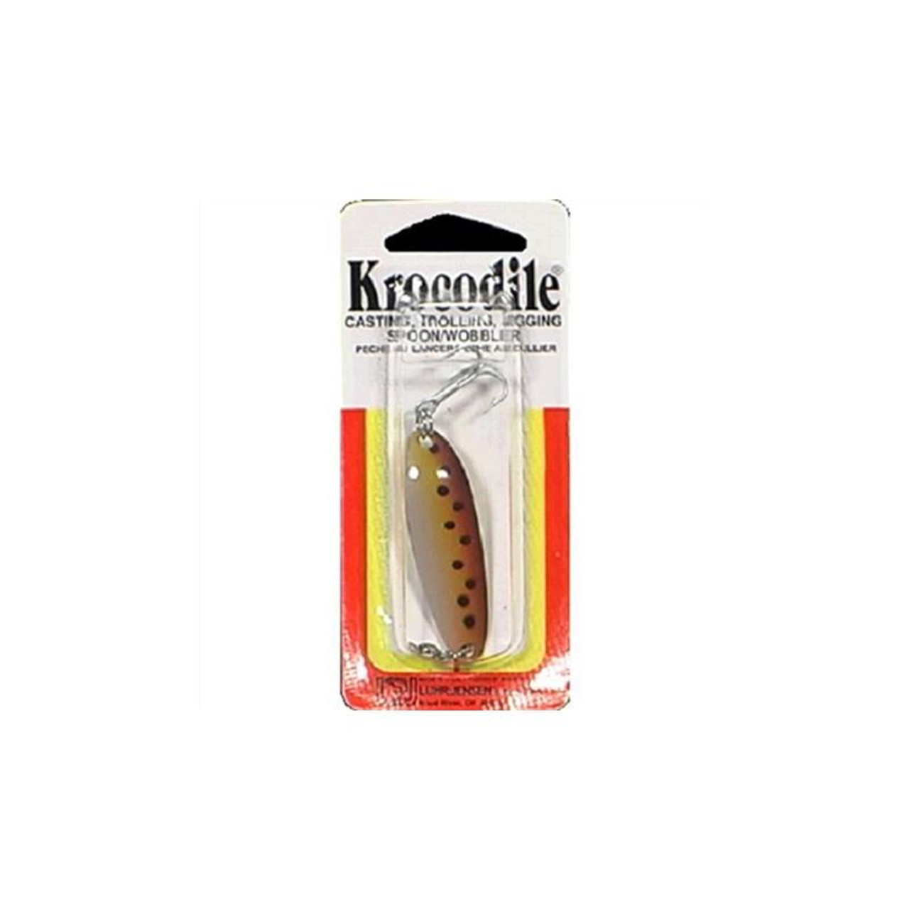 Luhr-Jensen Krocodile Spoon, Metallic Perch