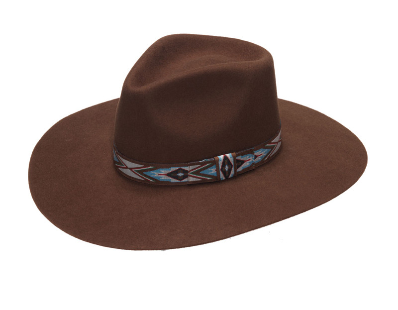 Twister Womens Brown Felt Hat
