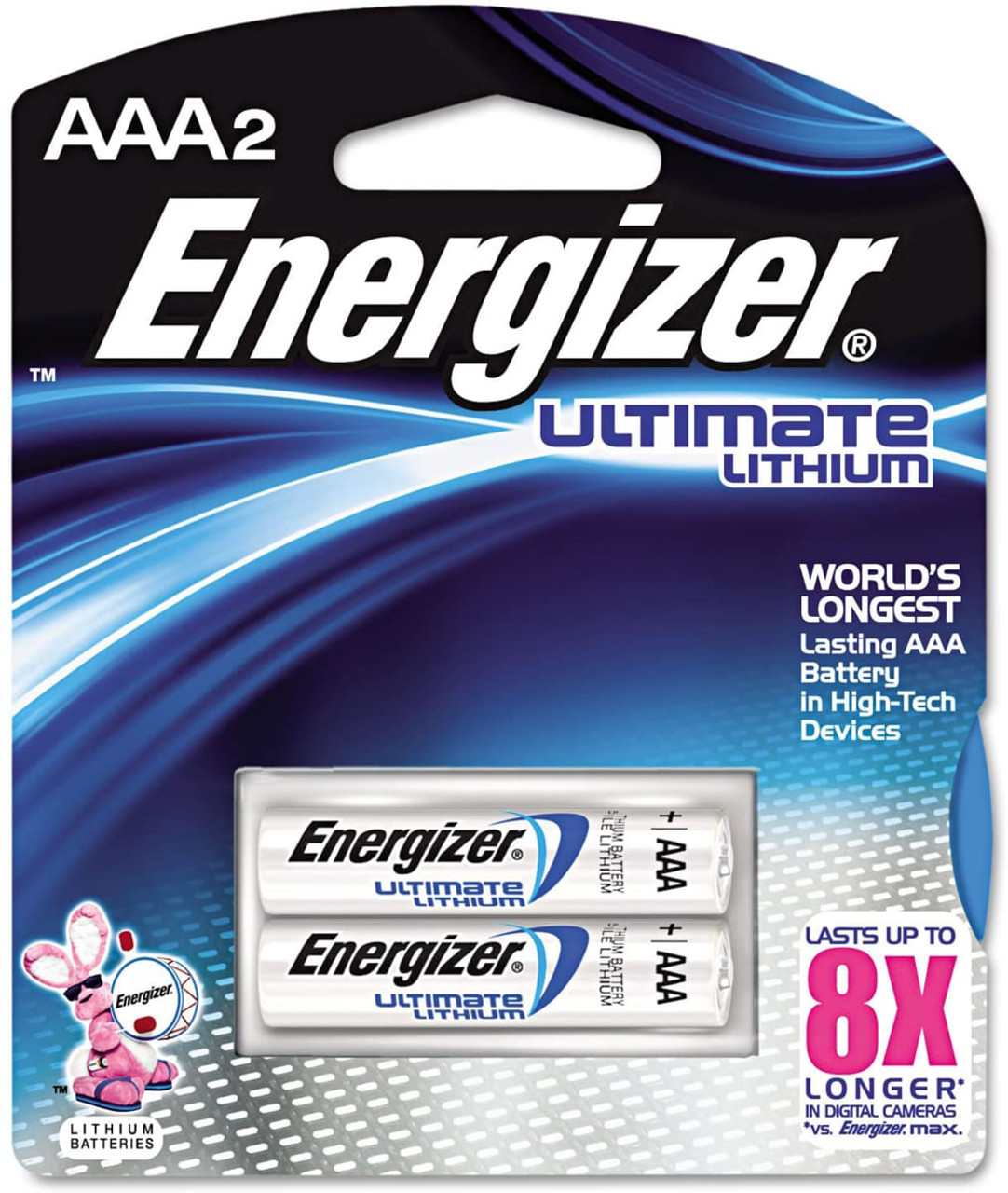 Pile AAA Energizer Lithium 2Pk