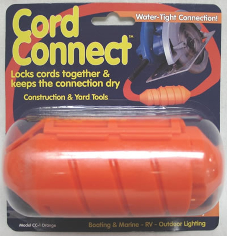 Farm Innovators Cord Connect WaterTight Outdoor Extension Cord Lock in the Duct Tape department at