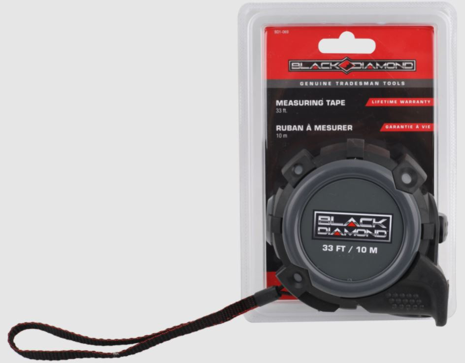 Black Diamond 10M/ 33ft Tape Measure