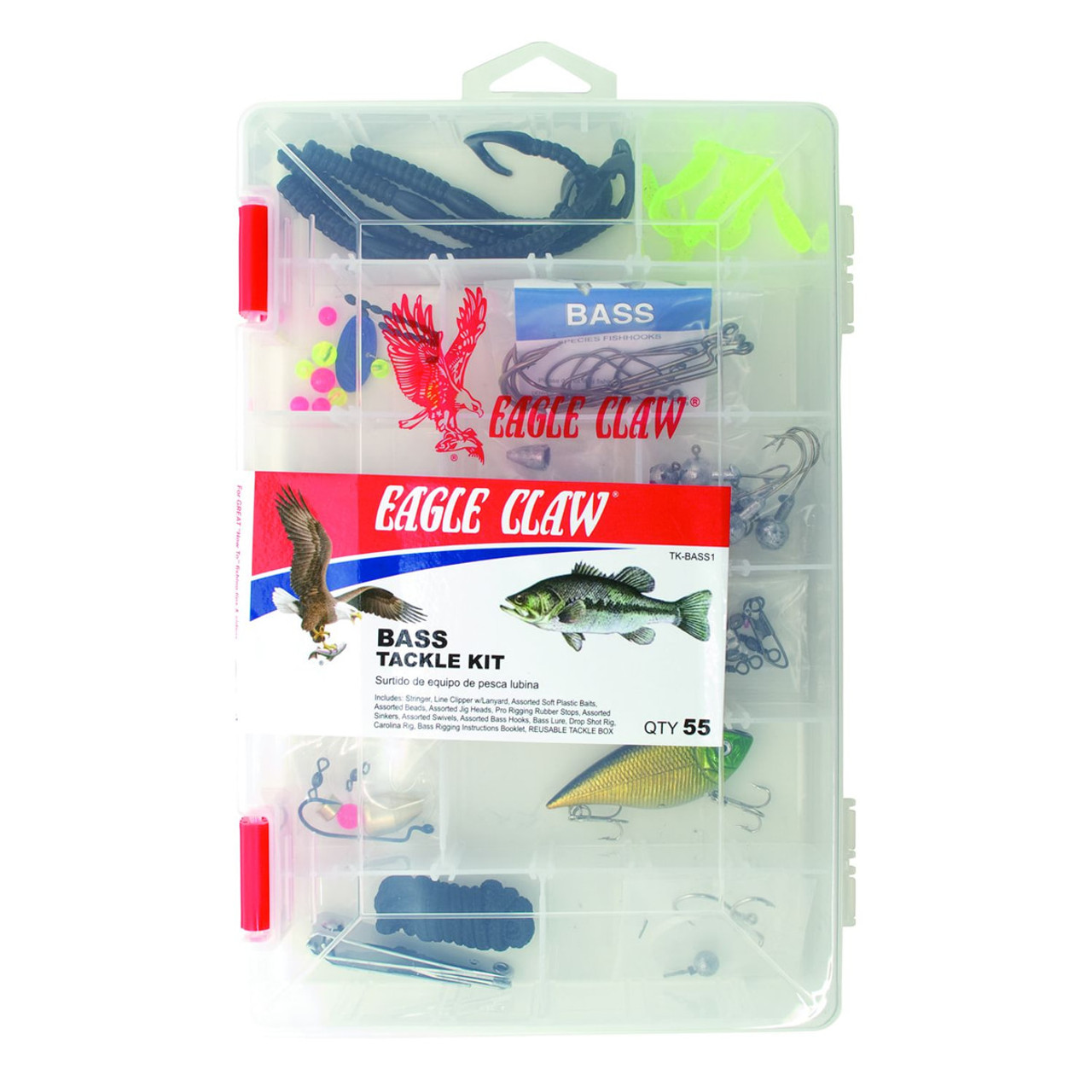 Eagle Claw Bass Tackle Kit