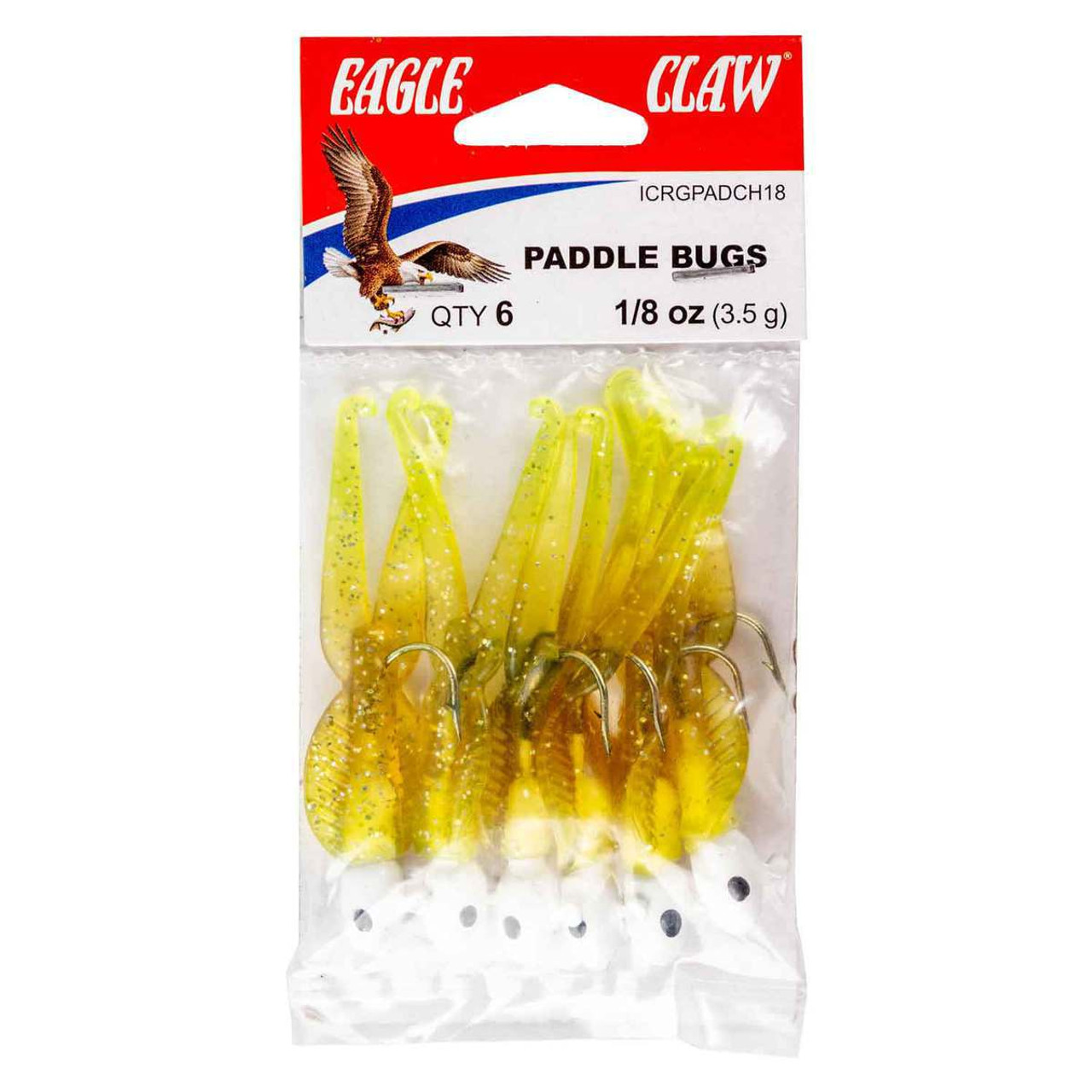 Eagle Claw Paddle Bug Ice Fishing Jig