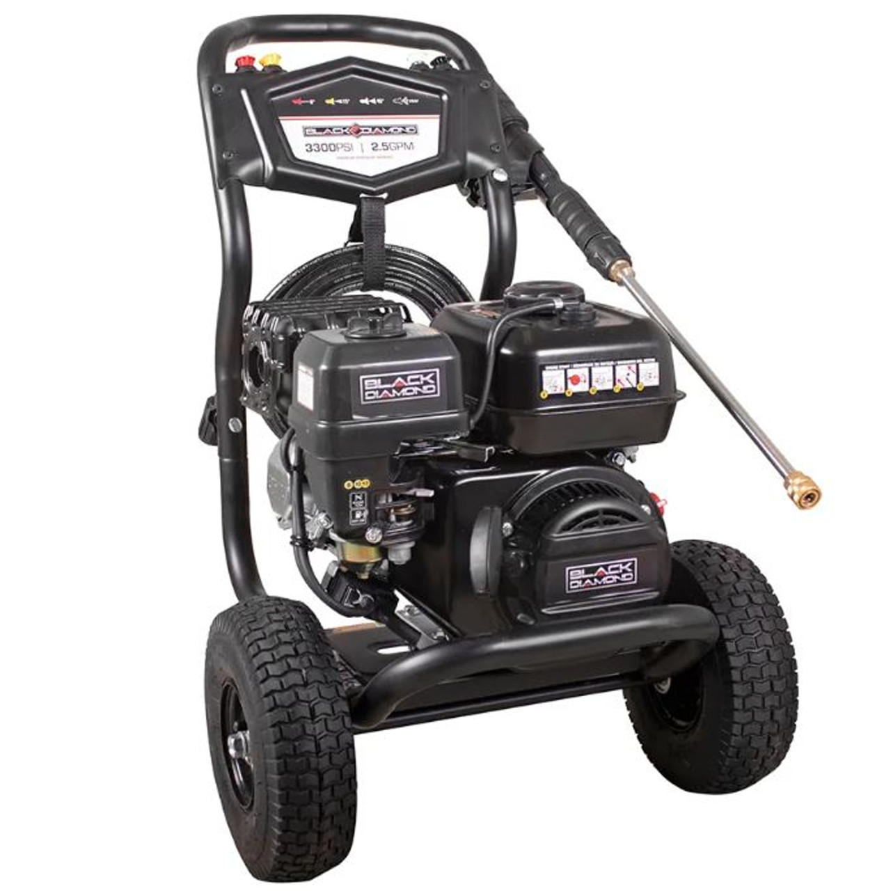 Diamond 3000 psi gas shop pressure washer