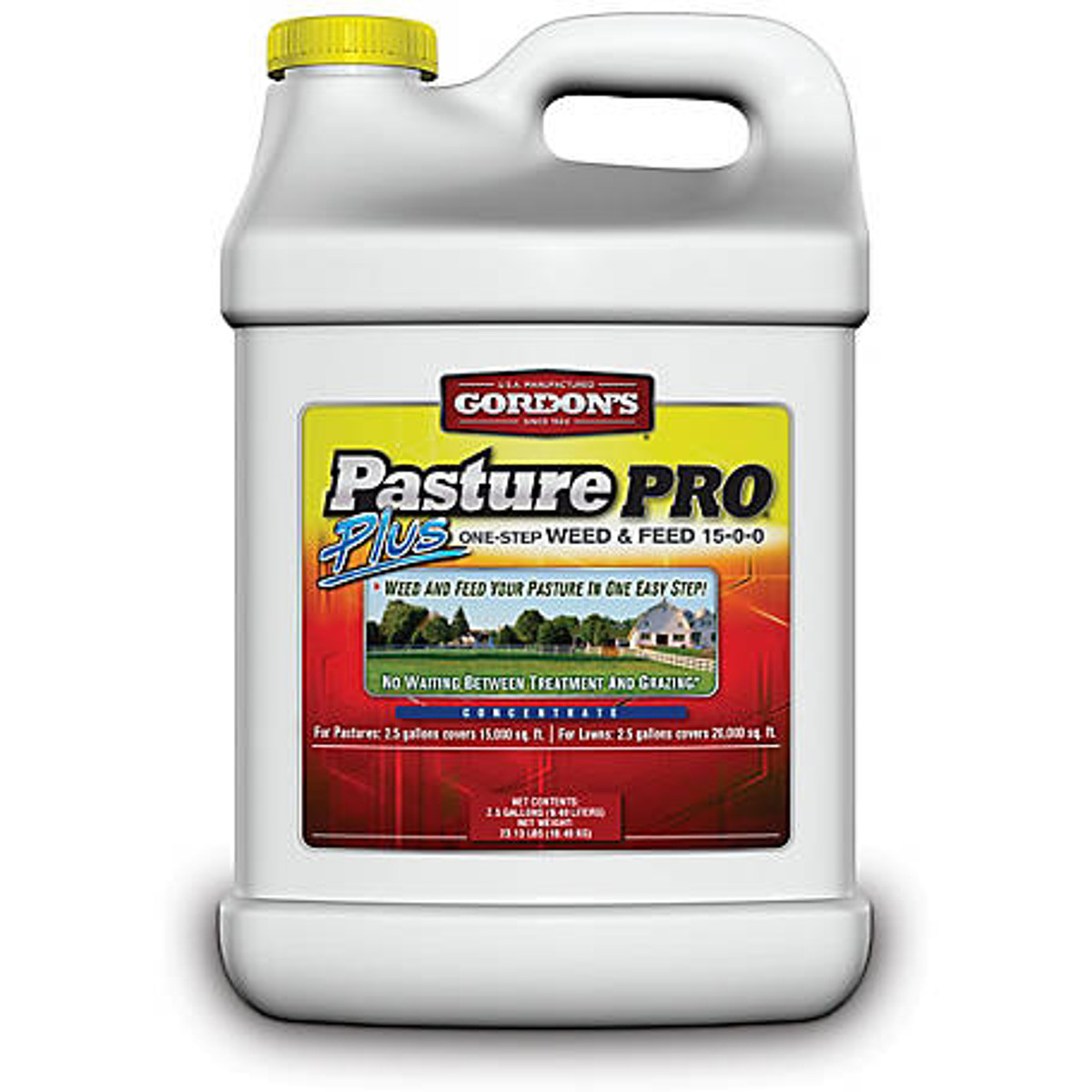 Gordon's Pasture Pro One-Step Weed & Feed- 2.5 Gallon