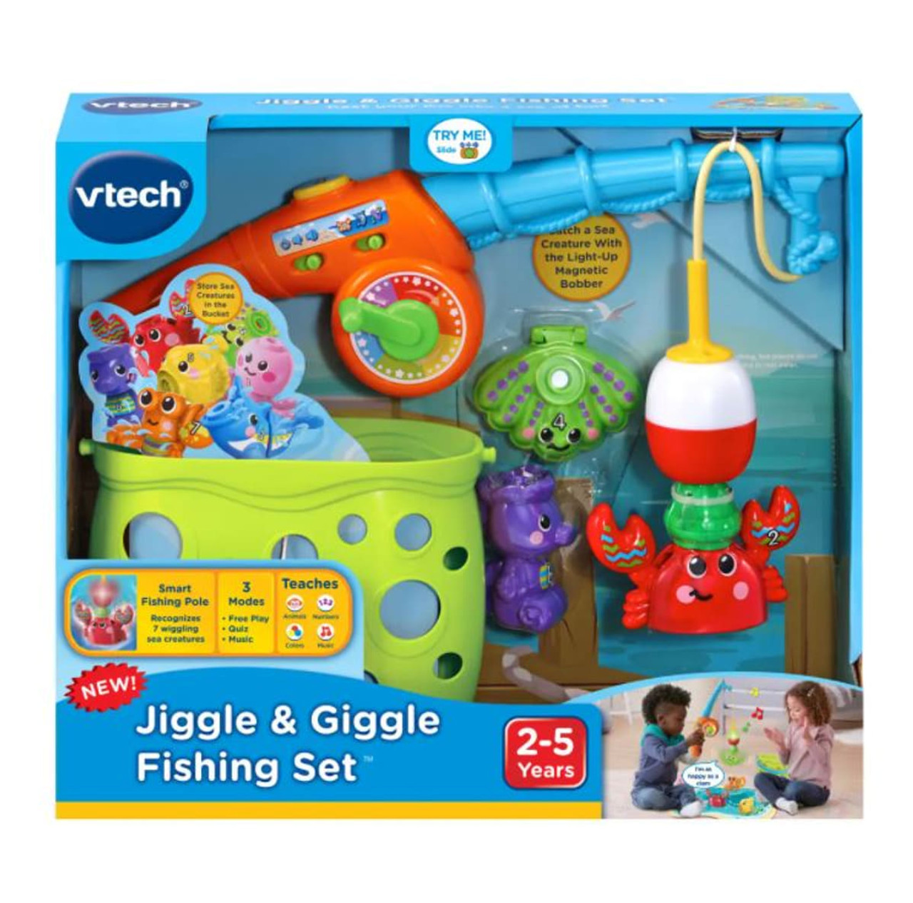 Vtech Jiggle & Giggle Fishing Set, 2-5 Years