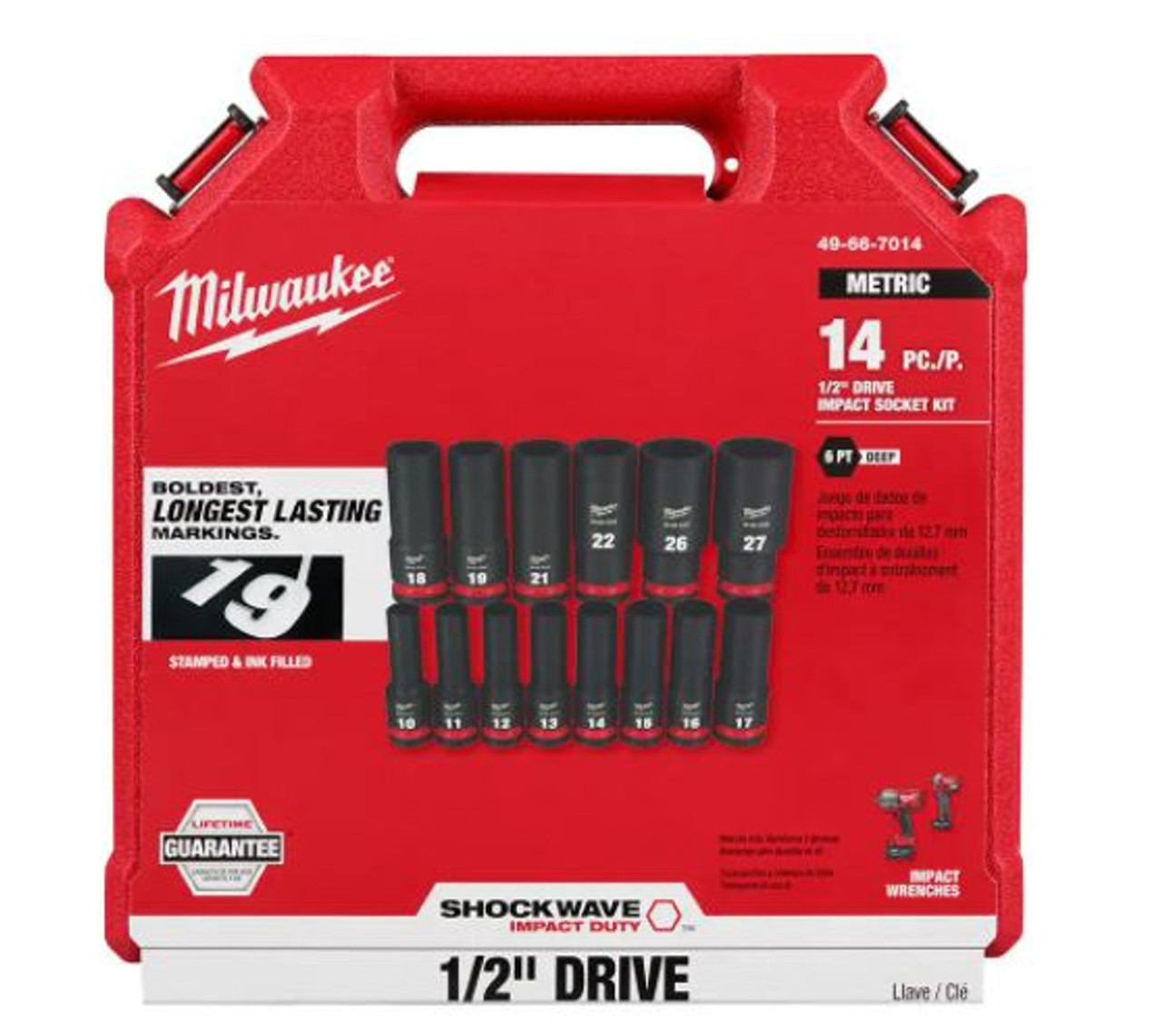 Milwaukee 1/2 in. 3-in-1 Shockwave Lineman's Transmission Utility