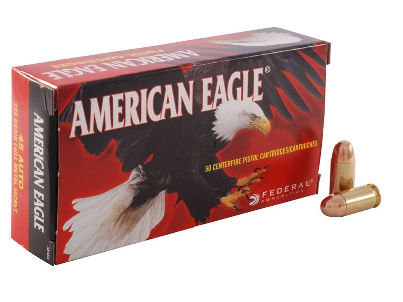 Federal American Eagle .45 ACP 230 Grain Full Metal Jacket