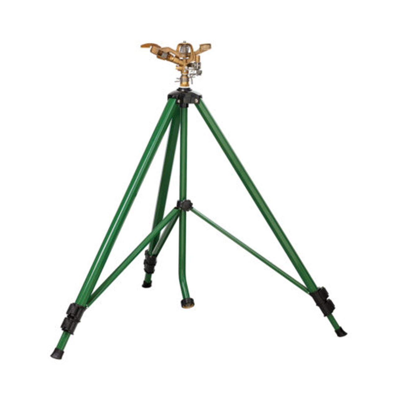 Orbit 3/4 Brass Impact Sprinkler w/Adjustable Tripod