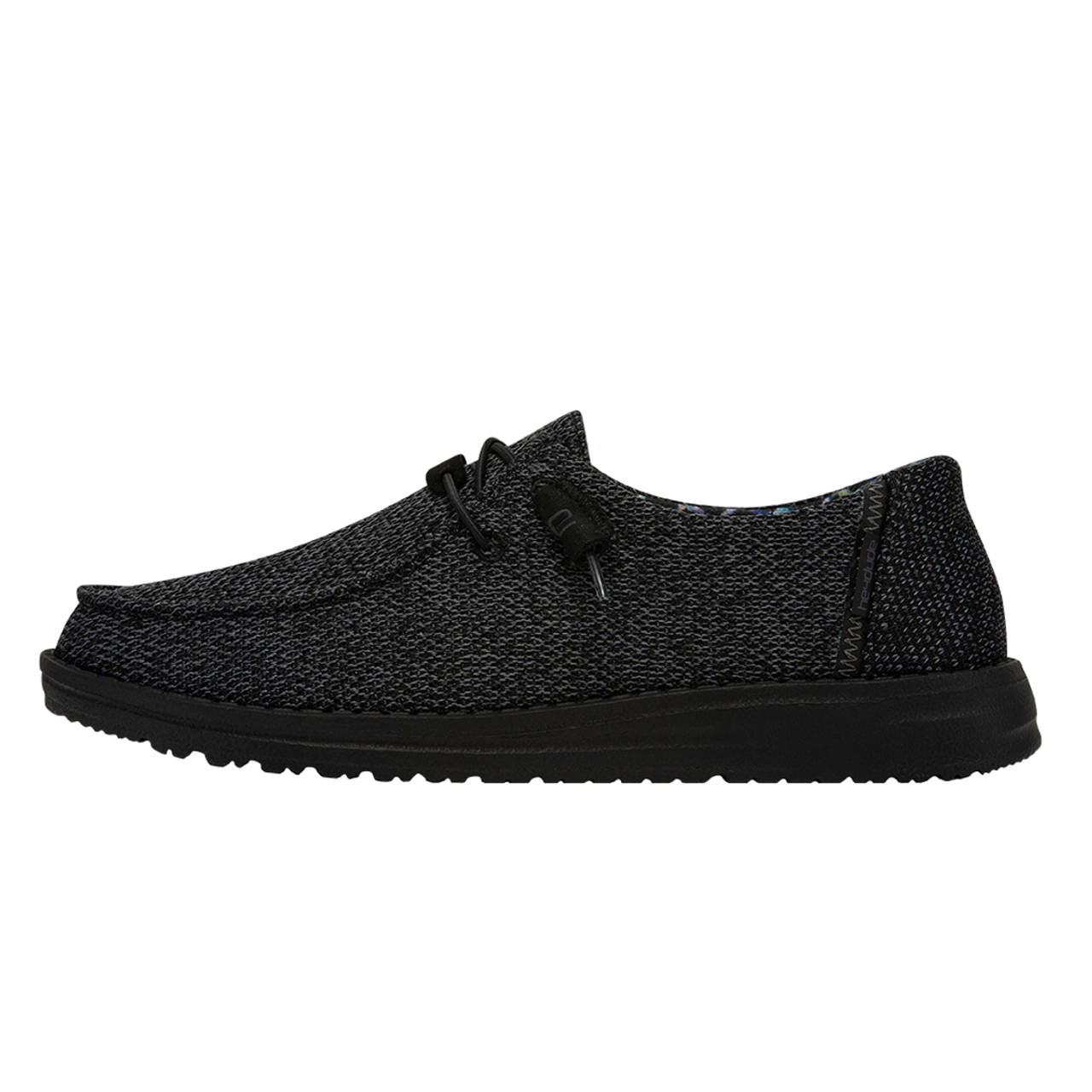 HEYDUDE Women's Wendy Rise Casual Shoe - Blac