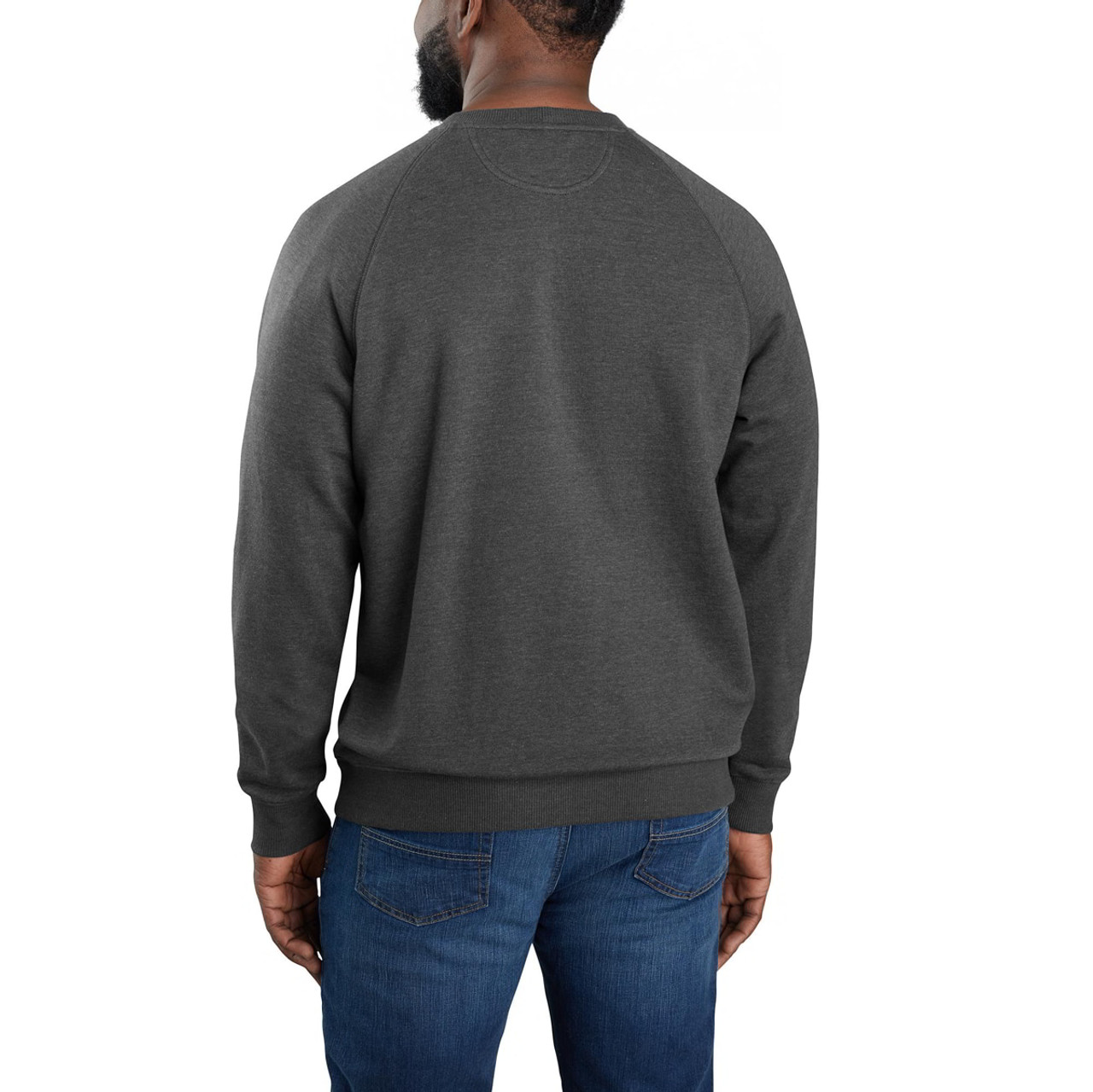 Carhartt Crewneck Pocket Sweatshirt Men's Carbon Heather