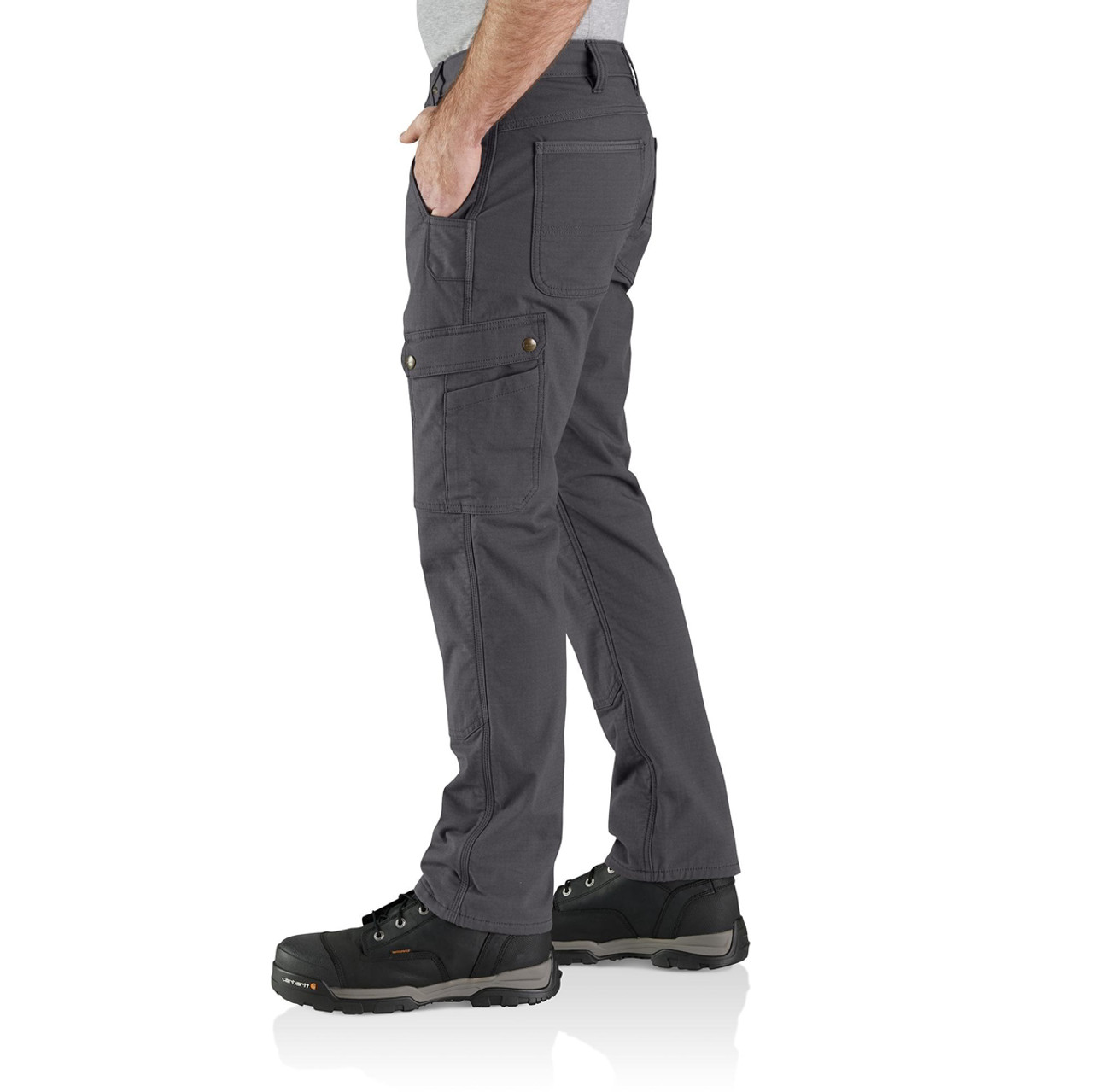 Carhartt Rugged Flex Relaxed Fit Ripstop Cargo FleeceLined Work Pants for  Men  Bass Pro Shops