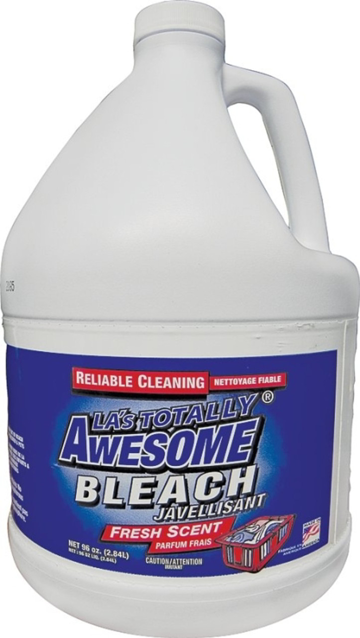 LA's TOTALLY AWESOME 094 Bleach, 96 oz Bottle, Liquid, Fresh