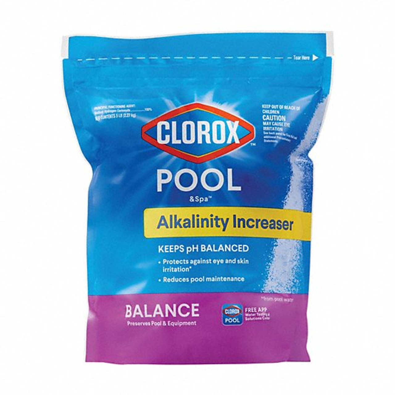 Clorox 12105CLX pH Down, Granular, Off-White, 5 lb