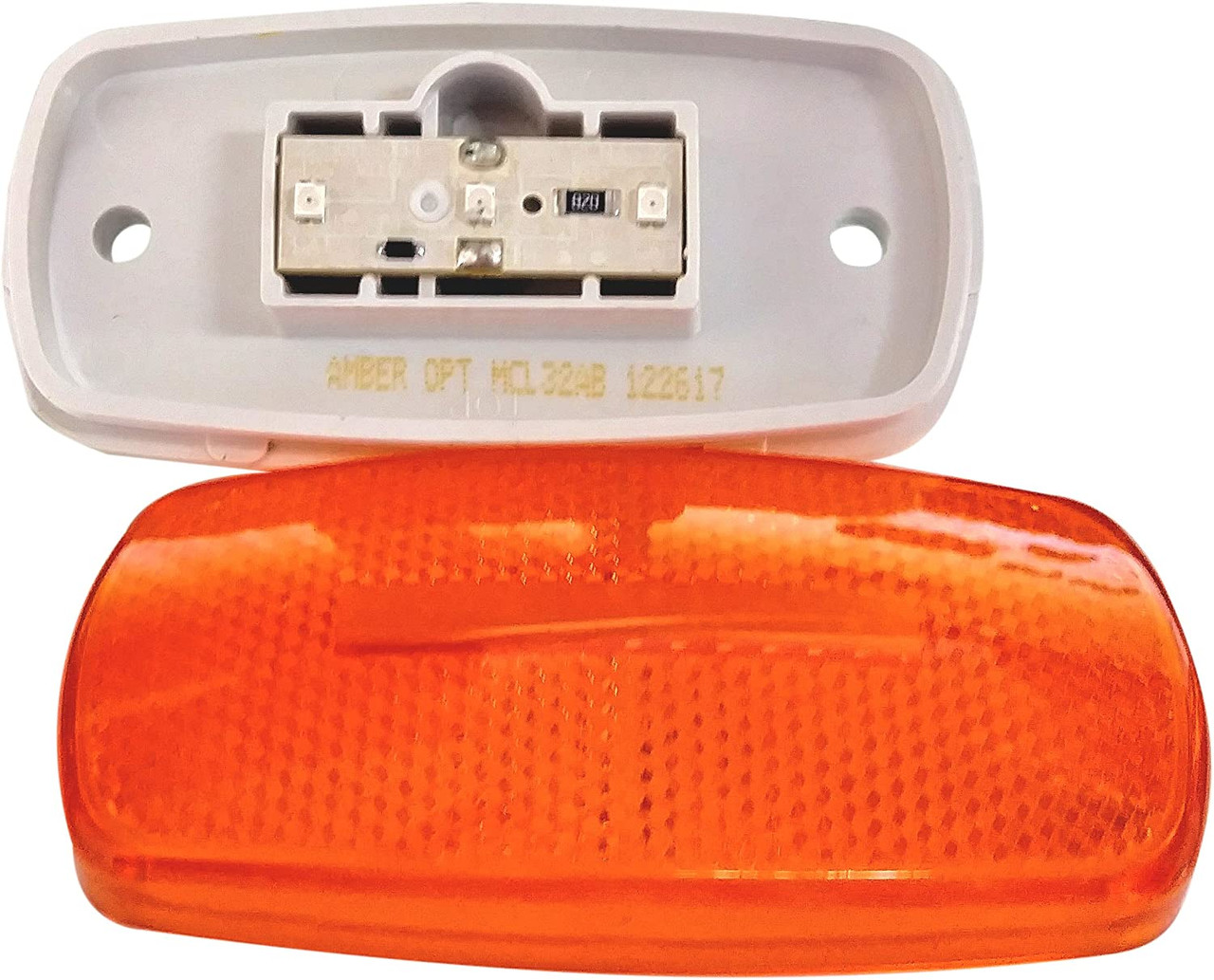 Optronics LED Marker Clearance Light with Reflex, Amber