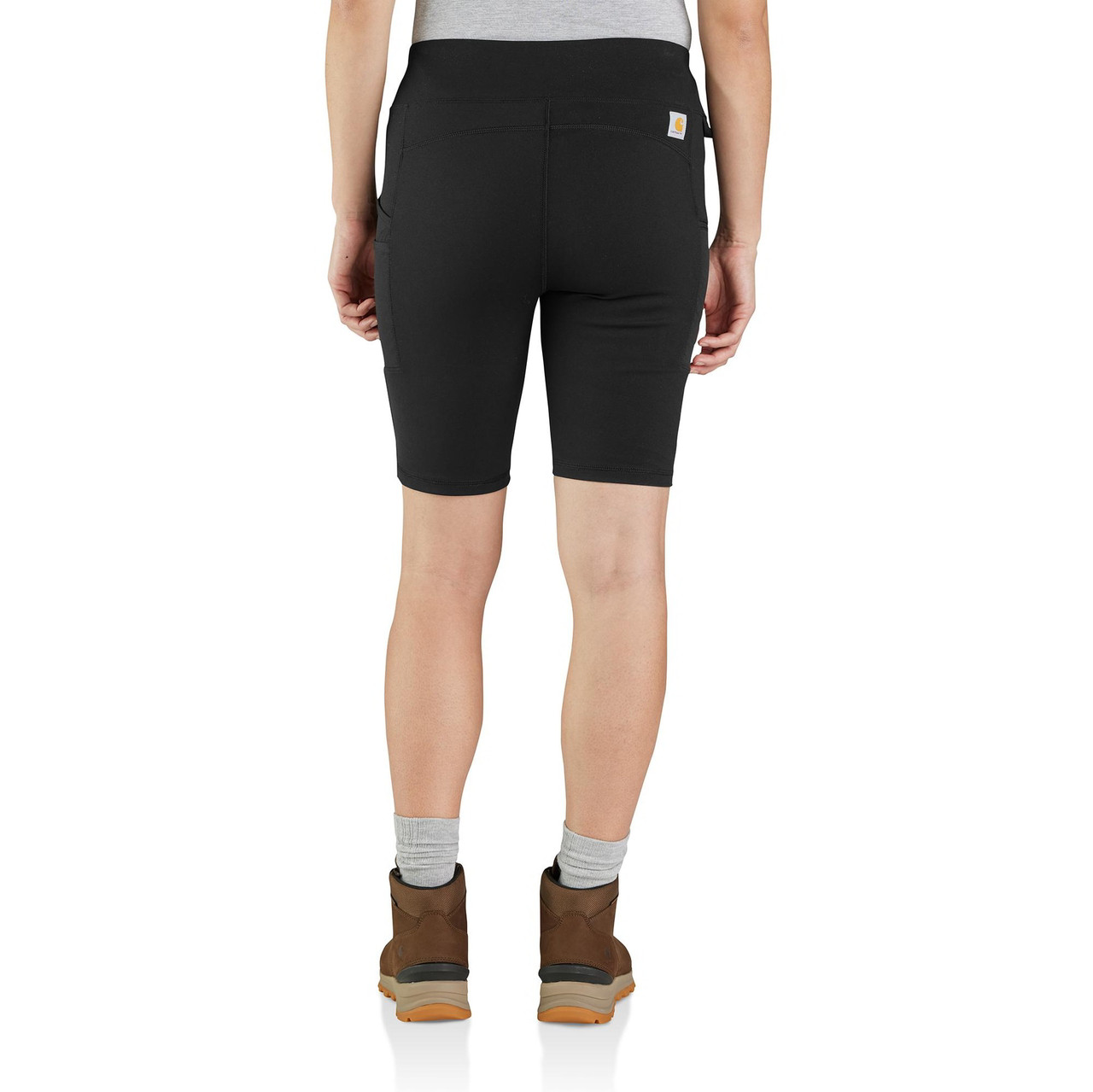 Carhartt Force Womens Black Fitted Lightweight Utility Short