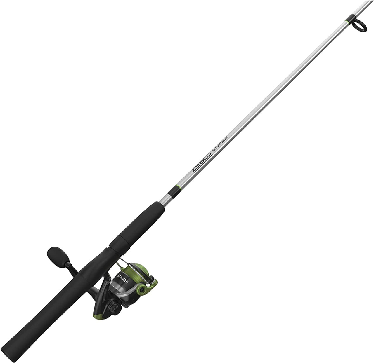 Quantum Strategy Spinning Reel and 2-Piece Fishing Rod Combo, IM7 Graphite Rod  with Cork Handle