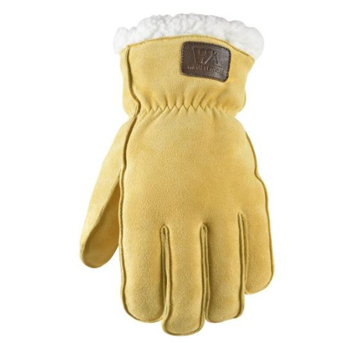 Fur Lined Sherpa Lined Leather Gloves Wells Lamont Men's Sherpa